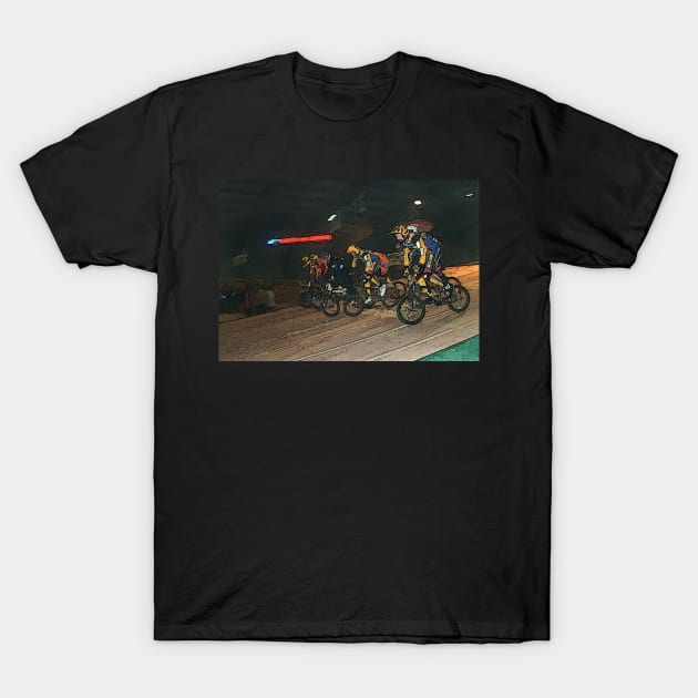 bmx T-Shirt by rickylabellevie